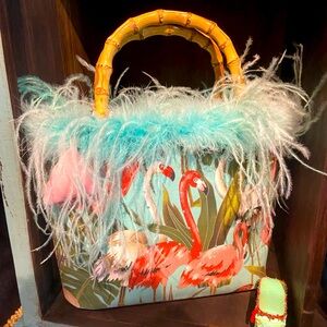 Flamingo purse
